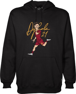 Paulo Dybala Sweatshirt v4 Rom Fußball Kapuze oder Runde Unisex Herren Damen Baby