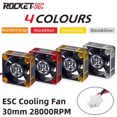 Rocket Metal ESC Cooling Fan 30mm 5-8V for TS160 Turbo 1/10 1/8 1