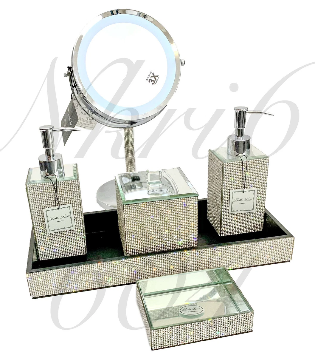 Bella Luxx Rhinestone Cristal Bath Set operone.de
