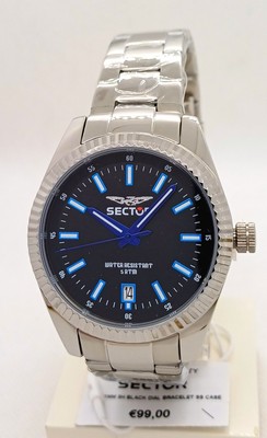 Sector 240 No Limits R3253476001,Acciaio Inossidabile,5ATM,Corona a Scatto