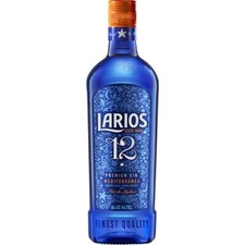 LARIOS 12 Ginebra Mediterránea Premium botella 700 ml