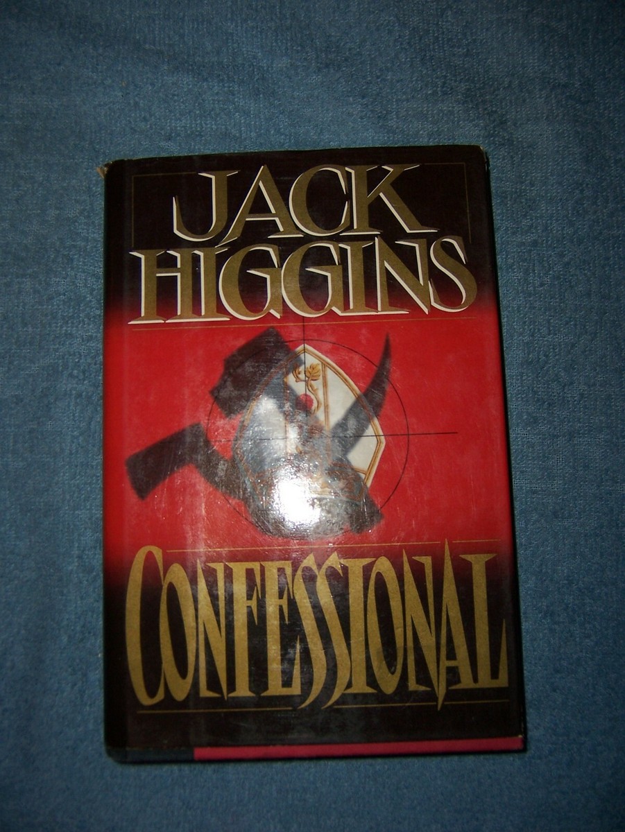 CONFESSIONAL by Jack Higgins/1st ed/HCDJ/Literature/Fiction