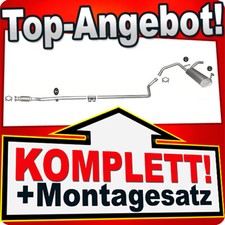 Auspuff für TOYOTA AYGO I 1.4 HDI Auspuffanlage