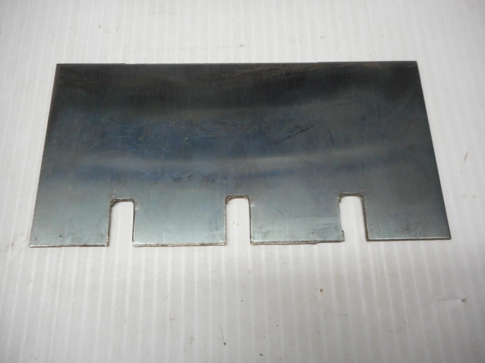 Taylor Durablade With Dynalloy Replacement Slotted Shim 3 1/2" x 7" Lot Of 4 - Image 2 of 3