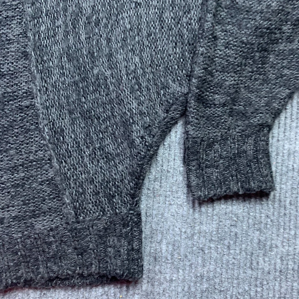 Kensie Womens Heathered Boho Dolman Sleeve Sweater M Cozy Minimalist Capsule - Image 3 of 4