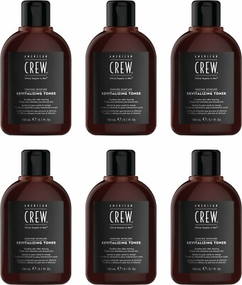 American Crew Shaving Skincare Revitalizing Toner 6x150 ml