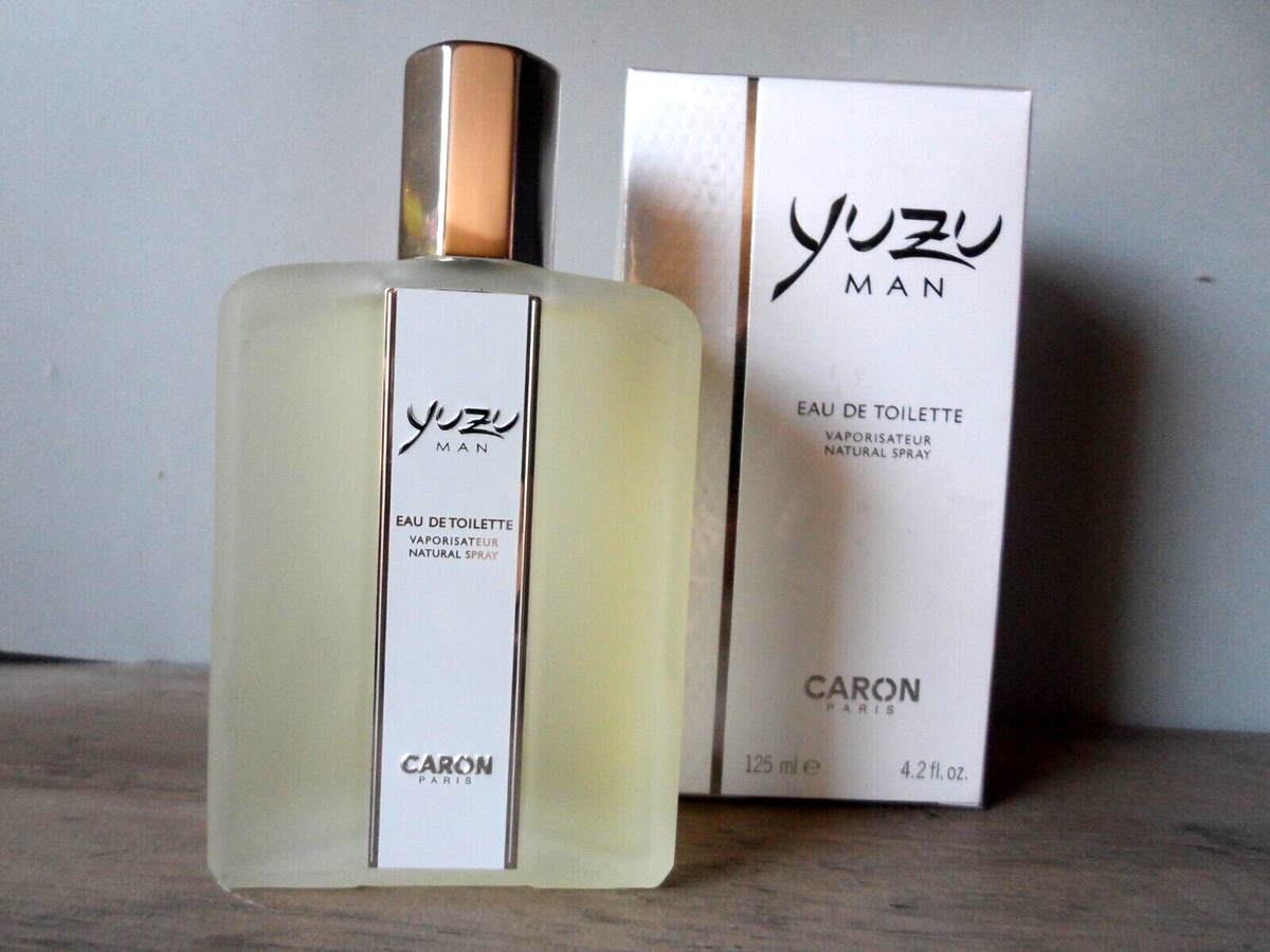 Yuzu Man By Caron EDT Spray 4.2 oz / 125 ml New In Sealed Box