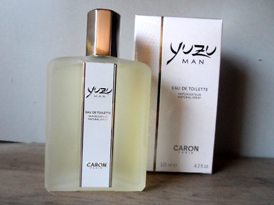 Yuzu Man By Caron EDT Spray 4.2 oz / 125 ml New In Sealed Box Discontinued