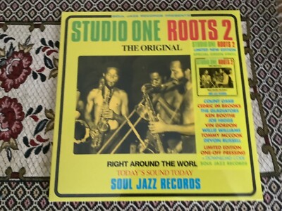 Studio One Roots 2 , The Original  , SJR Label ,  2 X LP , Ltd Green  Vinyl
