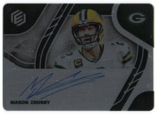 2021 Panini Elements Steel Signatures SS-MAC Mason Crosby Auto 042/199