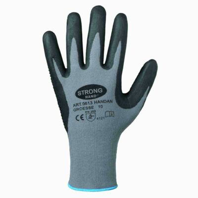 12 Stück Handschuh HANDAN genoppt nahtlos EN388 flexibel griffig Gr.11