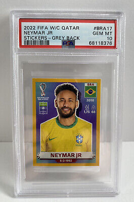 Panini Neymar Jr. Gold Xtra World Cup Qatar 2022 New