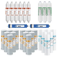 6-Stage 36/50/75/100/150 GPD RO pH Reverse Osmosis System Water Filter Catridges