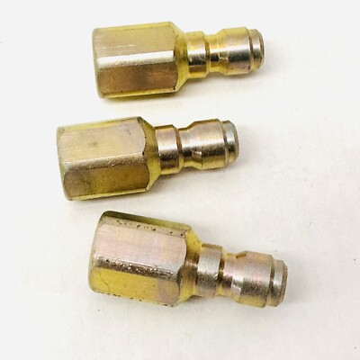 ( LOT OF 3 )  WIRE WIZARD CONDUIT CABLE CONNECTOR  A-16F-4