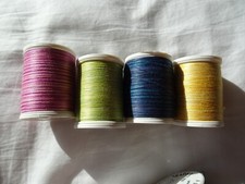 SULKY PREMIUM COTTON THREAD-30WT-ALL ARE VARIEGATED-NEW-500 YARDS EACH-GERMANY