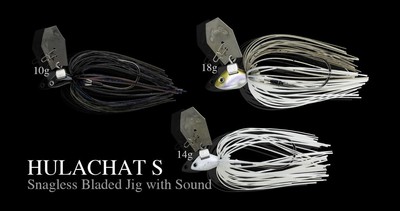 NORIES HULACHAT S Snag less Jig with Sound choose size and color, from Japan