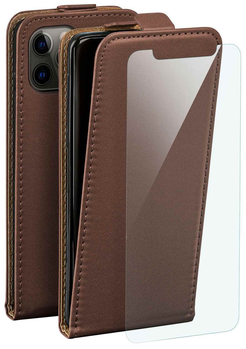 Moex Flip Case Für IPhone 12 Pro Max – Klapphülle Mit 360° Schutz, Magnetverschluss, PU Leder