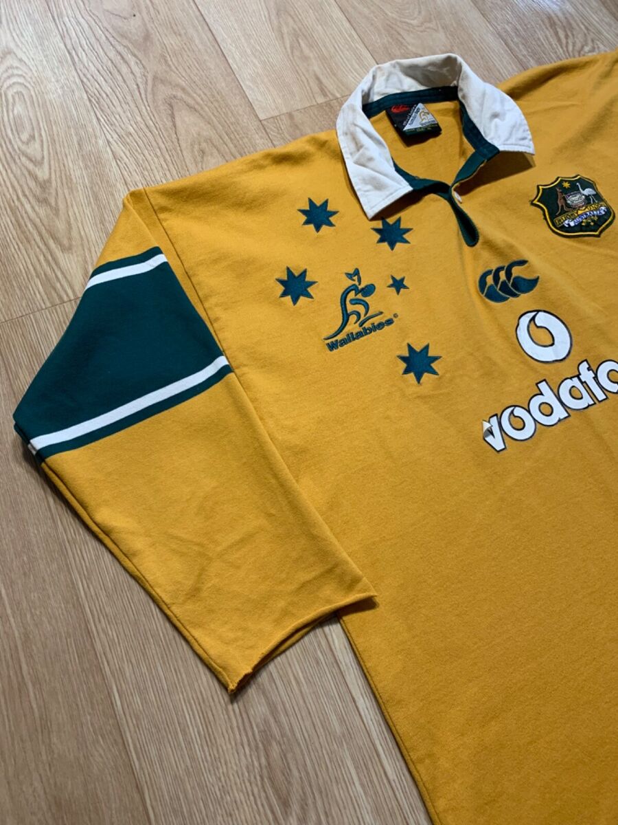 Vintage Canterbury Wallabies Vodafone Australia Rugby | eBay Vintage Canterbury Wallabies Vodafone Australia Rugby | eBay