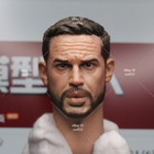 1/6 Head Sculpt Venom Tom Hardy Model Fit 12" Male Soldier Action Figure Body