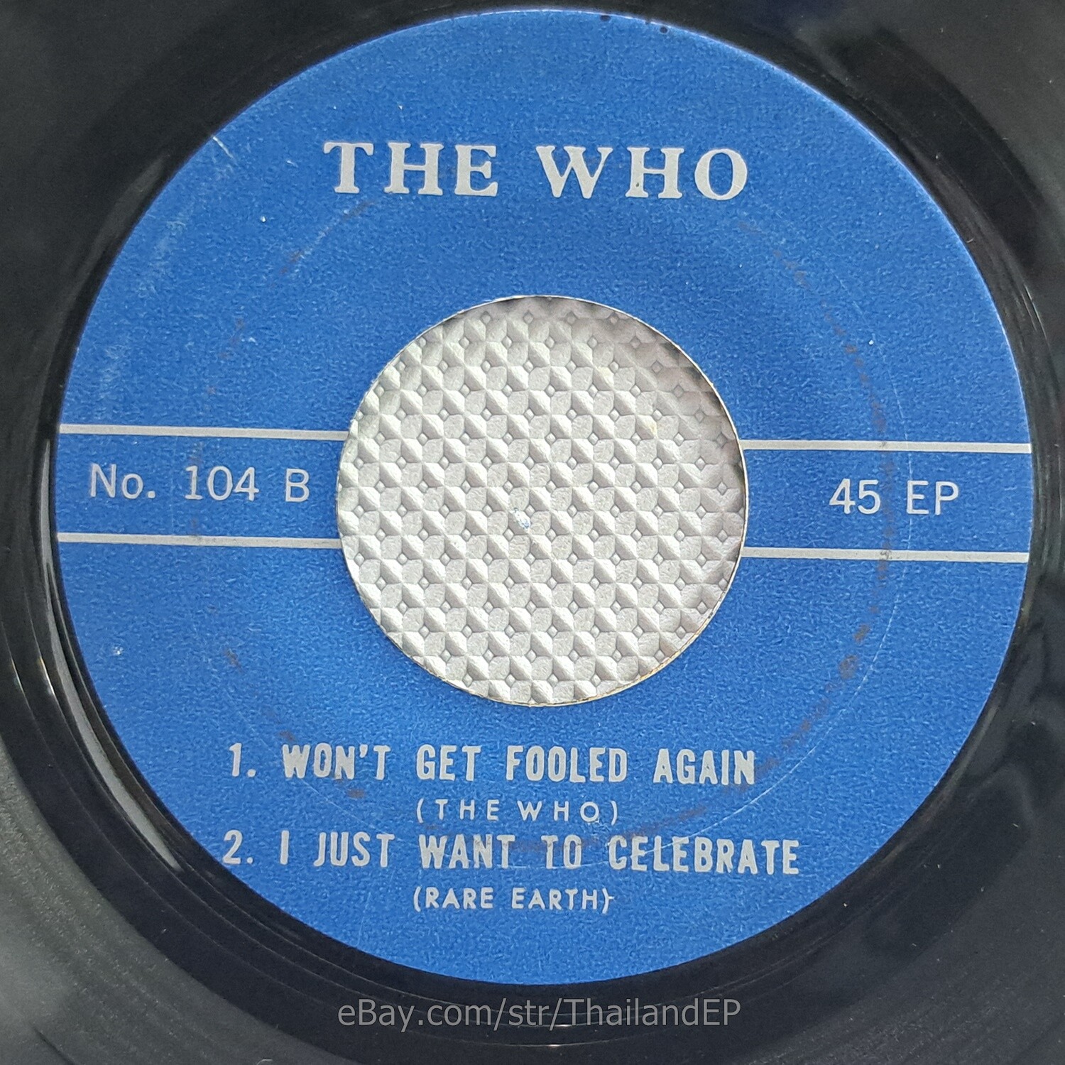 TIN TIN /JOHN KONGOS /THE WHO /RARE EARTH THAI EP 7