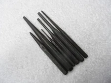 Craftsman Prick Center Pin Taper Punch Set, made in USA - 6 pcs
