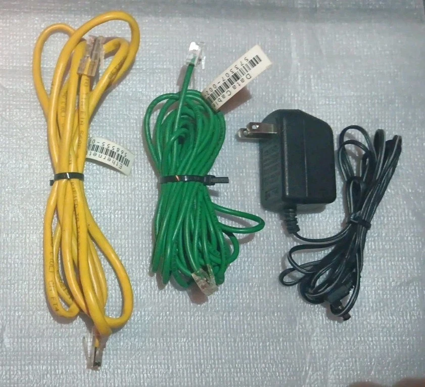 Módem router WiFi ARRIS (AT&T) NVG510 con cables y adaptador/brevemente usado/limpio Foto 4 de 4