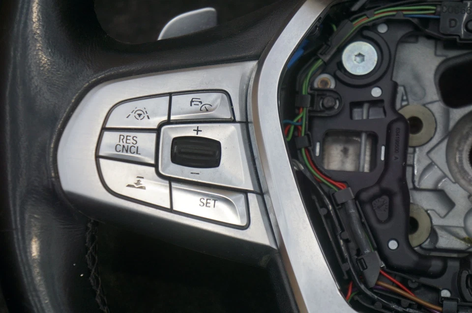 Volante térmico paleta cambio cuero 32306871738 BMW Serie 7 750I 16-19 Foto 2 de 4