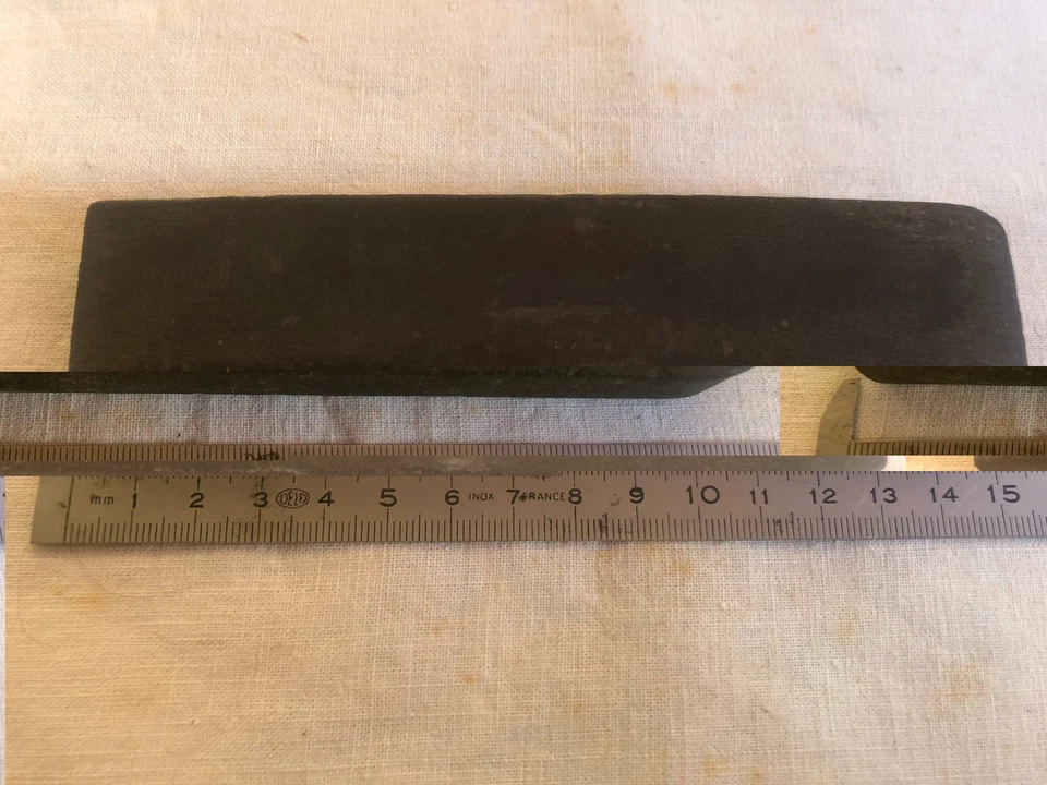 PIERRE FRANCAISE a affuter couteau rasoir coupe choux coticule RAZOR CUT THROAT - Photo 4/4