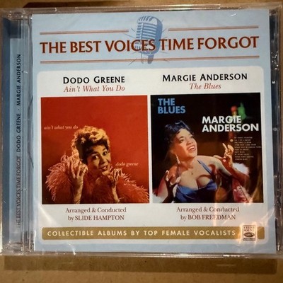 Dodo Greene & Margie Anderson - Best Voices Time Forgot CD 2015 Jazz Fresh Sound