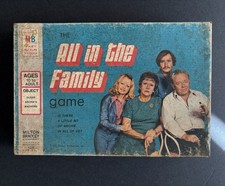 Vintage 1972 All In The Family Game - Milton Bradley 4206