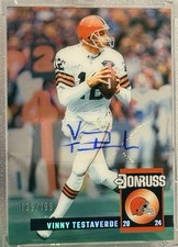 2024 Panini Clearly Donruss Clearly Retro 1994 Vinny Testaverde Autographs /199