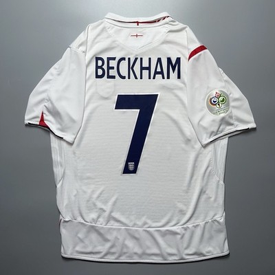 イングランド代表 2006 ベッカム umbro ユニフォーム US Lサイズ ENGLAND UMBRO 2006 WORLD CUP FOOTBALL SOCCER HOME JERSEY #7