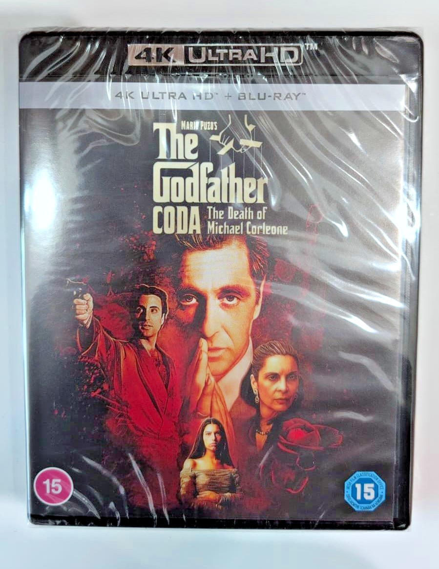 4K UHD BLU-RAY    THE GODFATHER CODA      BRAND NEW SEALED UK STOCK