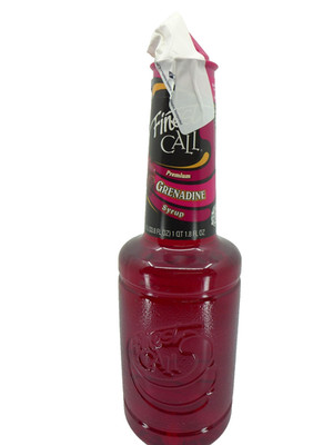 Finest Call Premium Grenadine Syrup Bottle 33.8 Fl Oz