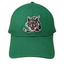 Chicago Wolves AHL New Era 39THIRTY Green White Stretch Fit Cap XL Clover