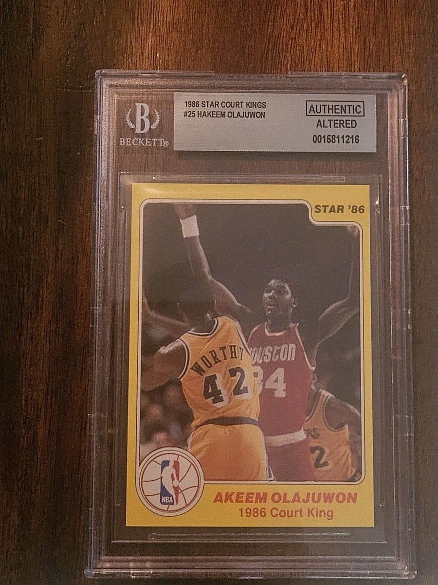 Hakeem Olajuwon Beckett Grading Services (BGS) Basketball Rookie
