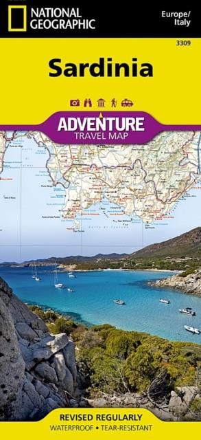 Sardinia: Travel Maps International by National Geographic Maps SHEET MAP