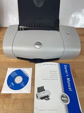 Dell Photo Printer 720 Inkjet Printer w/ Driver CD  Owner  s Manual   Untested