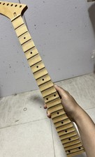Reverse Banana 24 frets Full scalloped maple Electric guitar neck sickle head