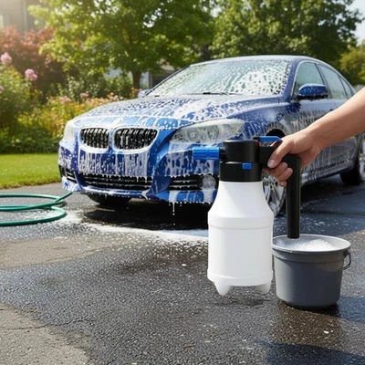 Pistolet à Mousse pour Lavage Auto Buse Réglable pour Jardin, Maison, - Photo 1/4