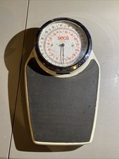SECA Vintage Bathroom Mechanical Weighing Scales - Made In Germany - VG COND