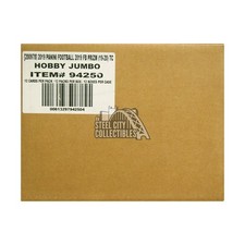 2019 Panini Prizm Football Hobby 12-Box Case