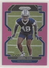 2021 Panini Prizm Rookie Pink Prizm Jabril Cox #394 2l4