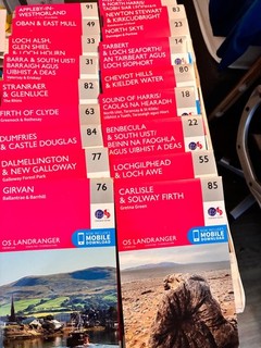 os land ranger maps job lot 18.