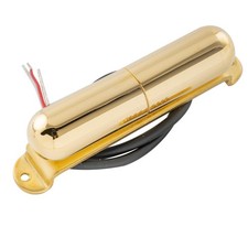 Lápiz labial Artec LSA70 Gold Alnico 5 pastilla puente bobina única para guitarra Strat ST