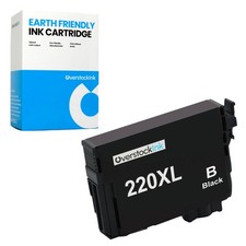 1PK T220XL 220XL Black Ink Cartridge Fits Epson Expression XP-320 XP-420 XP-424