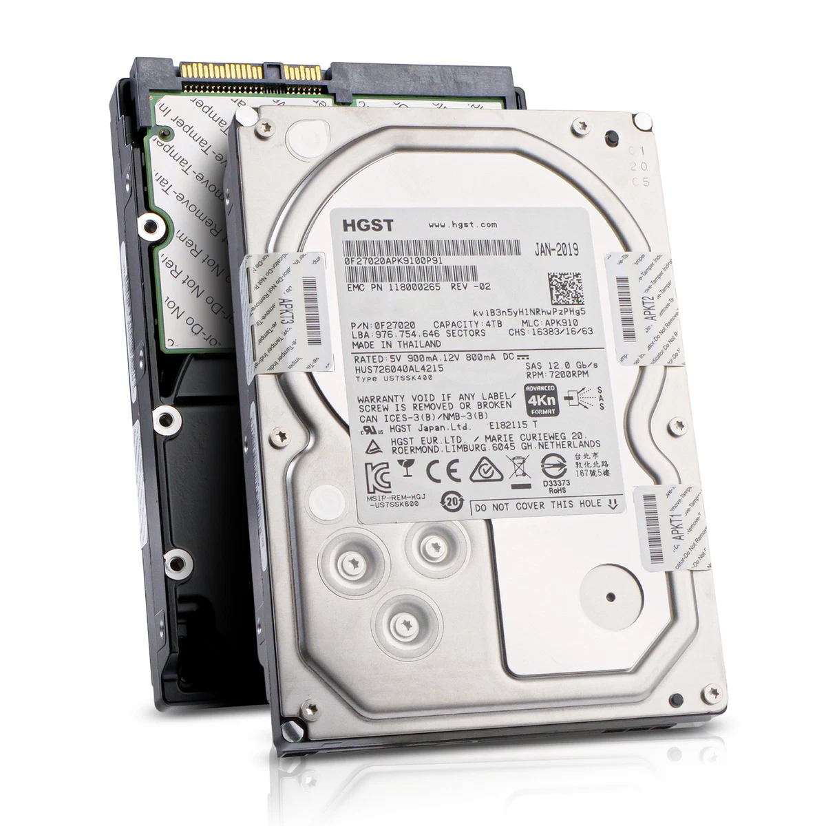 Dell 3.5 Inch SATA 4TB Internal Hard Disk Drives for sale | eBay