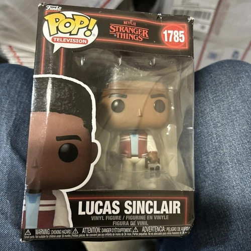 Funko Pop Netflix's Stranger Things Lucas Sinclair Figure w/ Protector IN STOCK
