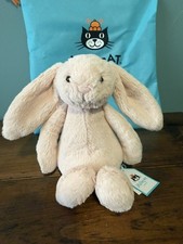 New With Tags Guaranteed Authentic Jellycat Bashful Blush Pink Bunny Dustbag