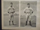 1888 BASEBALL CHARLES COMISKEY WHITE SOX AL W. LATHAM ST. LOUIS BROWNS CARDINALS